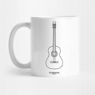 Classical guitar Mug